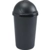 H33BB6 Bullet Black Waste Bin - 25 Litre thumbnail-0