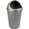 H10BB2 Bullet Grey Waste Bin - 50 Litre thumbnail-1