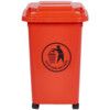 LWB30Y Orange Wheelie Bin - 30 Litre thumbnail-1