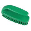 102mm Prof' Med' Poly' Nail Brush Grippy Green thumbnail-0