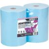 Industrial Wiper, Blue, 1 Ply, 2 Rolls, 280 Sheets per Roll
 thumbnail-0