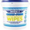 Quat-Free Sanitising Wipes, Food Safe, 1000 Wipes, 25gsm, 200mm x 200mm thumbnail-0