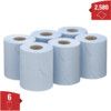 Wypall L10, Centrefeed, Blue, 1ply, 430 sheets per roll, 6 rolls per case thumbnail-1