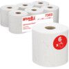 Wypall L20, Centrefeed, White, 2 ply, 380 sheets per roll, 6 rolls per case thumbnail-0