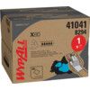 X80, Wiper Cloths, Blue, Single Ply, Pack of 1 thumbnail-0