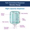 659000 Tork Centre Feed Dispenser White thumbnail-1