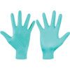 25-201 Microflex NeoTouch Disposable Gloves, Green, Neoprene, 5.1mil Thickness, Powder Free, Size 8.5-9, Pack of 100 thumbnail-0