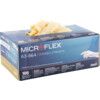 Microflex 63-864 Disposable Gloves, Natural, Latex, 6.3mil Thickness, Powder Free, Size 6.5-7, Pack of 100 thumbnail-4