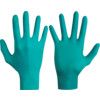 TouchNTuff 92-600 Disposable Gloves, Green, Nitrile, 4.7mil Thickness, Powder Free, Size 10, Pack of 100 thumbnail-0