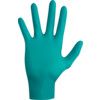 TouchNTuff 92-600 Disposable Gloves, Green, Nitrile, 4.7mil Thickness, Powder Free, Size 10, Pack of 100 thumbnail-2