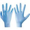 TouchNTuff 92-670 Disposable Gloves, Blue, Nitrile, 4.3mil Thickness, Powder Free, Size 9.5-10, Pack of 100 thumbnail-0