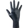 Tegera 849 Disposable Gloves, Black, Nitrile, 7.5mil Thickness, Powder Free, Size 9, Pack of 50 thumbnail-1