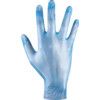 Disposable Gloves, Blue, Vinyl, 20mil Thickness, Powder Free, Size S, Pack of 100 thumbnail-1