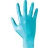 Teal Disposable Gloves, Green, Nitrile, 4.8mil Thickness, Powder Free, Size M, Pack of 20 thumbnail-1