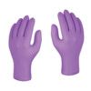 Iris Disposable Gloves, Purple, Nitrile, 4.3mil Thickness, Powder Free, Size 8, Pack of 100 thumbnail-3