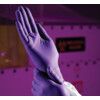 Kimtech Science Disposable Gloves, Purple, Nitrile, 5.5mil Thickness, Powder Free, Size XL, Pack of 100 thumbnail-1