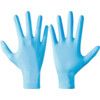 Finite FN100 Disposable Gloves, Blue, Nitrile, 4.7mil Thickness, Powder Free, Size 8.5, Pack of 100 thumbnail-0