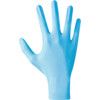 Finite FN100 Disposable Gloves, Blue, Nitrile, 4.7mil Thickness, Powder Free, Size 8.5, Pack of 100 thumbnail-1