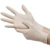 Bodyguard 4 GL888 Disposable Gloves, White, Latex, 4mil Thickness, Powder Free, Size M, Pack of 100 thumbnail-1