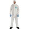 2000 TS Microgard Chemical Protective Coveralls, Disposable, Type 4/5/6, White, SMS Nonwoven Fabric, Zipper Closure, 4XL thumbnail-0