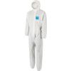 1500-WH Microgard Chemical Protective Coveralls, Disposable, Type 5/6, White, SMS Nonwoven Fabric, Zipper Closure, XL thumbnail-0