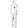 1800-WH Microgard Chemical Protective Coveralls, Disposable, Type 5/6, White, Zipper Closure, 3XL thumbnail-0