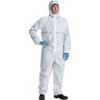 Proshield FR, Chemical Protective Coveralls, Disposable, Type 5/6, White, Polypropylene, Zipper Closure, Chest 56-58", 3XL thumbnail-1