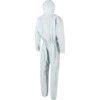 4532+, Chemical Protective Coveralls, Disposable, Type 5/6, White, SMS Nonwoven Fabric, Zipper Closure, Chest 52-55", 4XL thumbnail-1