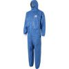 4532+, Chemical Protective Coveralls, Disposable, Type 5/6, Blue, SMS Nonwoven Fabric, Zipper Closure, Chest 52-55", 4XL thumbnail-0