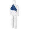 4540+, Chemical Protective Coveralls, Disposable, Type 5/6, Blue/White, Laminates, Zipper Closure, Chest 46-49", 2XL thumbnail-1