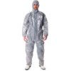 4570, Chemical Protective Coveralls, Disposable, Type 3/4/5/6, Grey, Laminates, Zipper Closure, Chest 52-54", 2XL thumbnail-0