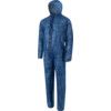 Chemical Protective Coveralls, Disposable, Blue, Polypropylene, Zipper Closure, Chest 40-42", L thumbnail-0