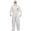 CHA5, Chemical Protective Coveralls, Disposable, Type 3/4/5/6, White, Tyvek® 800, Zipper Closure, Chest 52-54", 2XL thumbnail-0