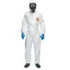 CHZ5, Chemical Protective Coveralls, Disposable, Type 3/4/5/6, White, Laminates, Zipper Closure, Chest 56-58", 3XL thumbnail-2