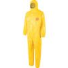 2000 C, Chemical Protective Coveralls, Disposable, Type 3/4/5/6, Yellow, Tychem® 2000 C, Zipper Closure, Chest 40-42", M thumbnail-0