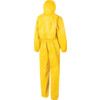 2000 C, Chemical Protective Coveralls, Disposable, Type 3/4/5/6, Yellow, Tychem® 2000 C, Zipper Closure, Chest 44-46", L thumbnail-1