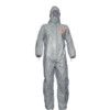 Labo, Chemical Protective Coveralls, Disposable, Type 5/6, White, Tyvek® 500, Zipper Closure, Chest 48-50", XL thumbnail-1