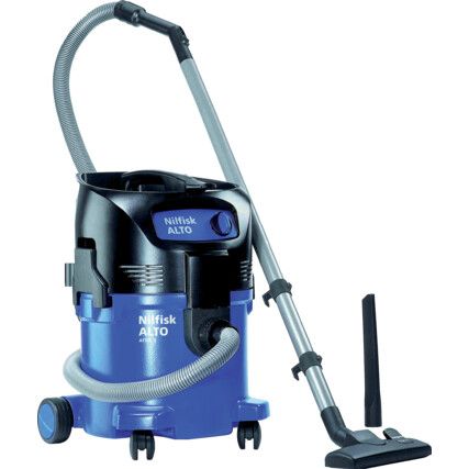 Attix 30-01 PC Wet And Dry Vacuum 230V, 1200W, 30 Litre