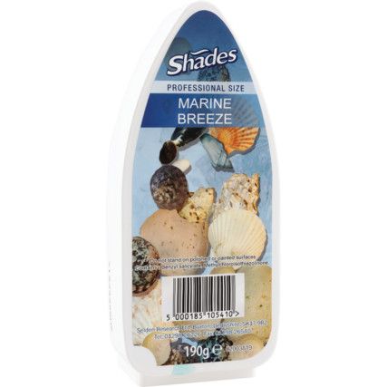 Air Freshener, Marine Breeze, Gel Block, 190ml