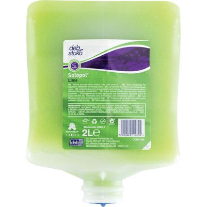 Solopol Lime Heavy Duty Hand Wash, 2 Litre