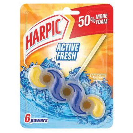 Active Fresh, Toilet Blocks, 35g, Citrus