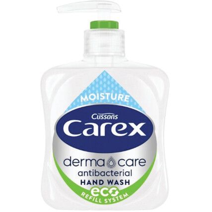 CAREX DERMACARE MOISTURE ANTIBACTERIAL HAND WASH 250ML