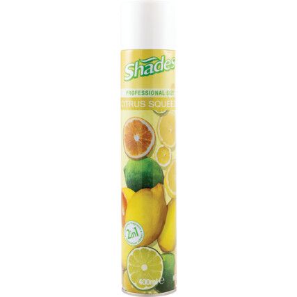 Air Freshener, Citrus Squeeze, Aerosol, 400ml