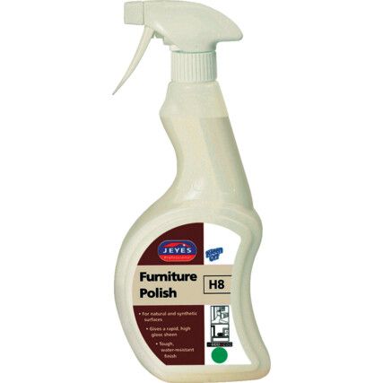 Furniture Polish, 750ml, Spray Bottle, Lavender