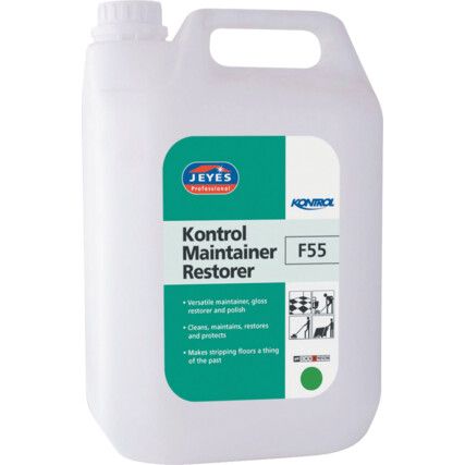 Floor Polish, 5L, Screw Top Bottle, Fresh