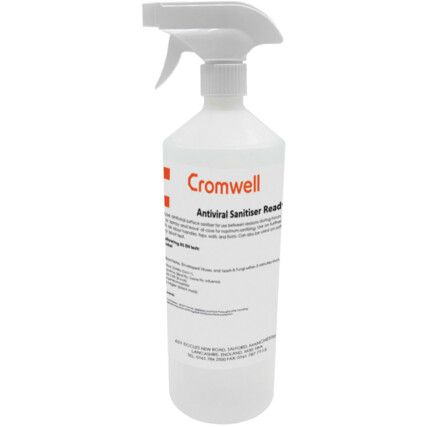 Concentrate Virucidal Surface Sanitiser, 1ltr Spray