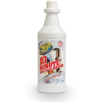 Drain Cleaner, 1L, Screw Top Bottle, Unfragranced