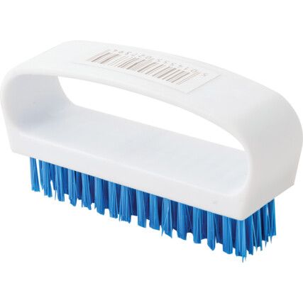 Nail Brush Nylon Blue