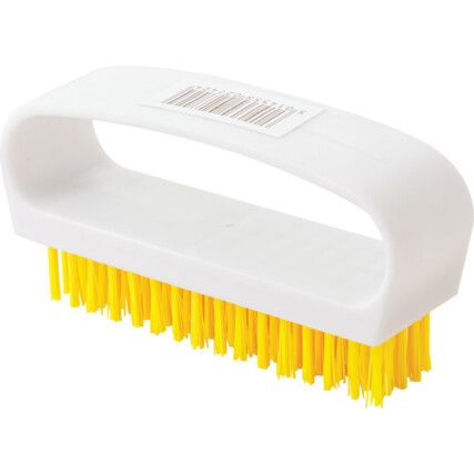 Nail Brush Nylon Yellow