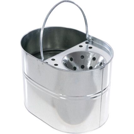 3 Gallon Galvanised Heavy Duty Mop Bucket